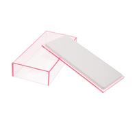 SMASOLO Acrylic False Eyelash Storage Case with Transparent Window Compact Eyelash Packaging Box for Multiple Lash Types Portable Artificial Lash Container for Clean and Organized Storage
