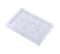 SMASOLO Acrylic Nail Drill Bit Stand 12-hole Square Organizer Base Salon Storage Case for Professional Nail Drill Bits