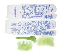 SMASOLO Acupuncture Socks with Massage Stick Set for Women Reflexology Foot Pressure Point Therapy Complete Acupressure Tool Kit Including Trigger Point Sticks and Massager for Relaxation