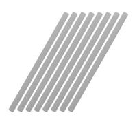 SMASOLO Adjustable Velvet Jewelry Box Divider Inserts 30cm Gray Sponge Strips for Rings Earrings Organizer Drawer Compartments - 8 Pieces Accessory Storage Panels for Home Use