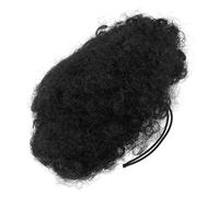 SMASOLO Afro Puff Drawstring Ponytail Hairpiece for Black Women Curly Synthetic Hair Bun Extension with High Temperature Wire Soft Natural Feel for Casual and Formal Styles