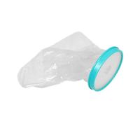 SMASOLO Ankle Protector for Shower Adjustable Fit Watertight Foot Cast Cover with Durable PVC Silicone Seal for Adult Broken Foot Wound Burns Bathing Safety