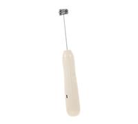 SMASOLO Automatic Handheld Milk Frother with Food Grade Whisk Compact Lightweight Electric Mixer for Eggs Batter USB Powered Stylish Rustic Design for Kitchen Use