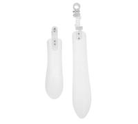 SMASOLO Bike Mud Guard Luminous Rear Fender for Road Mountain Bikes, Plastic Glow in The Dark Front and Rear Mudguard Clamp-on for Outdoor Cycling