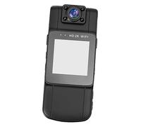 SMASOLO Body Worn Camera with Screen HD Outdoor Recorder Long Battery Life Rotatable Lens Back Clip Design for Security and Sports Recording