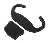 SMASOLO Breathable Sweatproof VR Headset Face Cushion with Light Blocking PU Pad and Slip Hindbrain Mat for Crystal VR Glasses Immersive Gaming Comfort