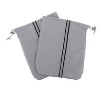 SMASOLO Car Side Mirror Cover with Reflective Strip Weatherproof Rear View Mirror Cap 600d Silver Coated Grey Winter Protection Dustproof Drawstring