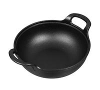 SMASOLO Cast Iron Sauce Pan Non-Stick Japanese Style Hot Pot with Side Handles Thickened Soup Cooking Pot for Camping Picnic Easy to Clean Frying Cooking Utensil
