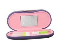 SMASOLO Contact Lens Case Glasses Container Double Sunglasses Travel Case for Multiple Glasses for Women Soft Material for Daily Use