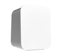 SMASOLO Cotton Swabs Canisters Cotton Pad Storage Box 14X14X6.3Cm ABS Material Sophisticated Stylish Design Safe to Use Bathroom Wall Mounted Organizer