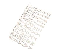 SMASOLO Creative DIY Wood Slices with English Letters and Numbers Natural Wooden Craft for Painting Staining and Decorating for Parties Schools Christmas and Home Projects