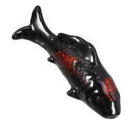 SMASOLO Creative Resin Fish Sculpture Wall Hanging Decor for Living and Bathroom Ocean Theme Wall Plaque Easy DIY Installation for Modern Coastal Style