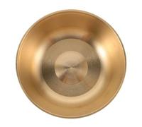 SMASOLO Delicate Metal Buddhist Water Cup Smooth Surface Multi Purpose Offering Bowl for Temple Worship Home Decor and Ritual Use