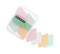 SMASOLO Diamond Shape Makeup Sponge Puff 4pcs, Dual-use Wet and Dry Facial Powder Puff for Precise Application, Cosmetic Makeup Accessory for Everyday Beauty Routine