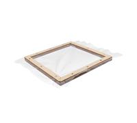 SMASOLO DIY Paper Making Frame Wooden Screen with Mesh Traditional Mould Deckle for Crafting Educational Handmade Paper Projects