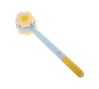 SMASOLO Double Sided Shower Body Brush with Foot File Long Handle Exfoliating Back Scrubber for Men Women Versatile Bath Brush for Comprehensive Cleaning and Skin Care
