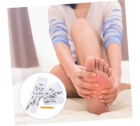SMASOLO Elastic Acupressure Reflexology Socks with Massager Stick Foot Massage Socks for Men and Women Pressure Point Diagram Design Comfortable Fit for Daily and Sports Use and Easy to