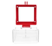 SMASOLO Emergency Stop Button Cover Switch Protection Guard Flat Power Button Cover Lockout for Industrial Electrical Equipment Safety and Quick Power Cutoff