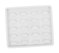 SMASOLO Empty Eyelash Organizer Plastic Tray for False Eyelashes Storage Box Versatile Lash Holder Case with Elegant Design to Keep Fake Lashes in Condition and Organization