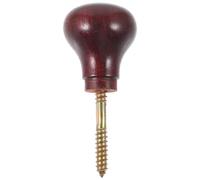 SMASOLO Ergonomic Handmade Wooden Cane Handle Replacement Knob for Walking Sticks Smooth Polished Solid Wood Grip Support for Seniors and Mobility Aid Users