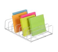 SMASOLO Eyeshadow Palette Organizer Acrylic Display Stand 7-compartment Makeup Palette Tray 12.5cm x 17cm Countertop Storage for Cosmetics and Nail Polish in Bathroom Vanity