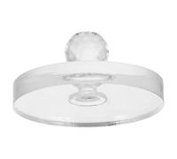 SMASOLO Eyeshadow Pressing Stamper 59Mm Round Plastic Makeup Tool with Handle for Blusher Powder Pressing, Eye Shadow Powder Applicator, Portable Makeup Gadget for Women