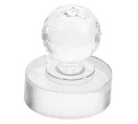 SMASOLO Eyeshadow Stamp Pressing Mold Tool Round Crystal Compact Powder Stamper for Blusher Highlighter Repair Multi-functional Makeup Powder Pressing Tool for Easy Eyeshadow Packaging and