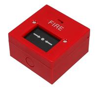 SMASOLO Fire Alarm Button Glass Break Switch Emergency Door Release Manual Fire Exit Access Control for Home Security Construction Easy Operation for Hotels Schools Commercial Use