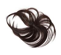 SMASOLO Flat Clip In Hair Bangs Piece for Women Straight Seamless Hair Replacement with Invisible Clips Natural Ventilated Lightweight Fringe for All Face Shapes