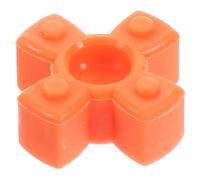 SMASOLO Flexible Rubber Jaw Coupling Pad Plum-shaped Spider Insert Shock Absorber for Cnc Machines Printers and Stepper Motors Vibration Dampening Connector