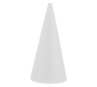SMASOLO Foam Cake Mold Cone 8 Inch Polystyrene Dummy for Cake Decorating Supplies DIY Foam Model Craft Material Ideal for Fruit Towers and Floral Arrangements