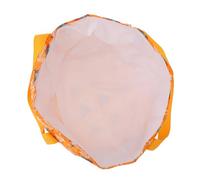 SMASOLO Foldable Large Yellow Triangle Portable Foot Bath Basin Bucket for Travel, Multipurpose Collapsible Water Basin for Washing Fruits and Soaking Feet