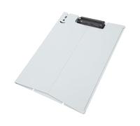 SMASOLO Foldable Recipe Clipboard Folder Lightweight Multi-Function Writing Board for Office Kitchen Document Storage Portable PP Material Organizer