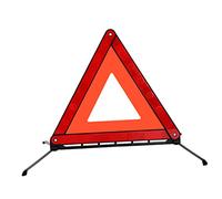 SMASOLO Foldable Reflective Emergency Triangle High Visibility Safety Sign for Road Trips Warning Triangle with Strong Reflectivity for Day and Night Use