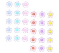 SMASOLO Frosted Acrylic Beads Mixed Colors DIY Craft Beads for Jewelry Making Charms for Necklace Bracelet Decoration Smooth Surface Bag