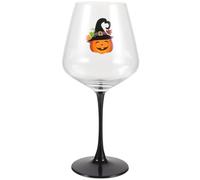 SMASOLO Halloween Pumpkin Flute Glass Liquor Cup Transparent Decorative Goblet for Cocktail Party Bar Drinking Goblet with Unique Elegant Design for Weddings and Family Gatherings