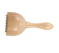 SMASOLO Handheld Wooden Massage Cupping with Swedish Torch Wood Roller for Facial Self-Massage Muscle Fatigue Relief Natural Material Tool