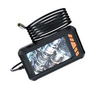 SMASOLO Industrial Inspection Camera Borescope with Light HD Screen Handheld Vehicle and Pipeline Inspection Tool for Automotive Mechanics