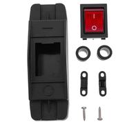 SMASOLO Inline Waterproof 16A Rocker Switch with Flame-Retardant Shell Ip65, 14Awg Cord On/Off Electrical Light Switch for Lamp Replacement and Repair Kit, Suitable for Christmas Tree and