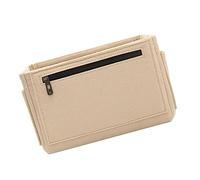 SMASOLO Large Capacity Felt Makeup Pouch Cosmetic Organizer Bag for Travel and Daily Use with Spacious Compartments for Toiletries and Small Items