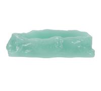 SMASOLO Luminous Reptile Feeding Bowl Small Glow-in-the-dark Resin Water Dish for Tortoise Gecko Bearded Dragon Terrarium Amphibians