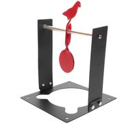 SMASOLO Metal Bird Shape Shooting Target with Base Auto Reset Outdoor Practice Multi-purpose Metal Training Target for Accurate Shooting