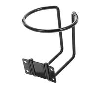 SMASOLO Metal Cup Holder Wall Mounted for Boat Yacht Rv Truck Space Saving Practical Drink Mug Holder Compatible with Various Bottle Can Black Multipurpose Beverage Stand