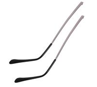 SMASOLO Metal Glasses Arms Replacement Electroplated Eyeglasses Temples for Broken Frames Comfortable Anti-pressure Design Stylish Gunmetal Color for Reading Glasses Repair