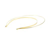 SMASOLO Metal Queen Headband DIY Craft Base Comfortable Fit Metal Crown Headdress for Halloween Costume Party Cosplay Women