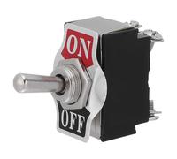 SMASOLO Mini off Toggle Switch 2-pin Automotive Dashboard Switch for Car Truck Off-road Battery Power Control, Universal Instrument Panel Modification Accessory