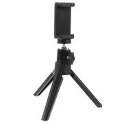 SMASOLO Mini Phone Tripod Stand with Ball Head Compact Lightweight Mobile Holder for Stable Desktop Use at Home Office Bedroom Compatible with Smartphones and Projectors