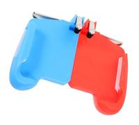 SMASOLO Mobile Game Controller Trigger for Phone Gamers Physical Button Game Handle Accessories with Red and Blue Design and Battle Royale Portable Gaming Trigger for Mobile Devices