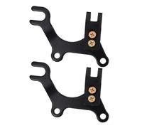 SMASOLO Mountain Bike Disc Brake Bracket 2Pcs Adapter for Front and Rear Wheel Brake Lever Installation