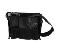 SMASOLO Multi-Function Makeup Brush Bag Portable Cosmetic Pouch Wear-Resistant Organizer for Professional Artists with Large Capacity Waist Storage Black